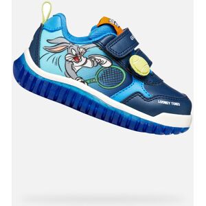 Teniși luminoși Geox Lightyloo albaștri pentru băieți albastru 24 unisex Teniși luminoși Geox Lightyloo albaștri pentru băieți albastru 24 unisex