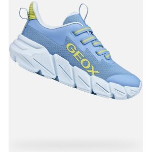 Teniși Geox Flexyper Fast albastru deschis pentru fete alb 33 unisex Teniși Geox Flexyper Fast albastru deschis pentru fete alb 33 unisex
