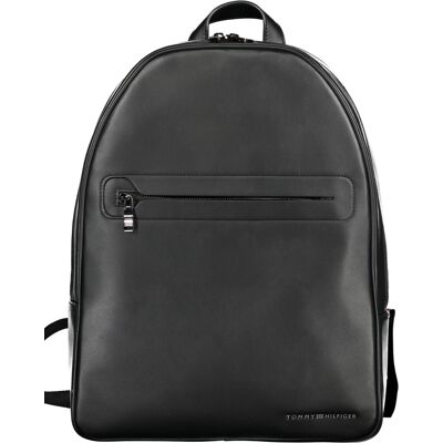 Ghiozdan Tommy Hilfiger cu Laptop - Negru, Bretele Reglabile Ghiozdan Tommy Hilfiger cu Laptop - Negru, Bretele Reglabile