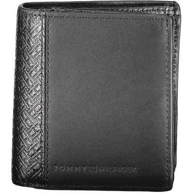 Portofel negru pentru bărbați Tommy Hilfiger negru One size male Portofel negru pentru bărbați Tommy Hilfiger negru One size male