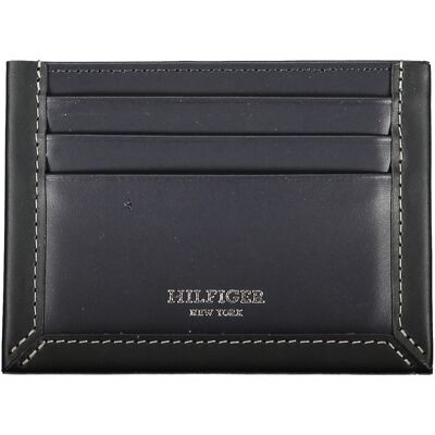 Portofelul albastru pentru bărbați Tommy Hilfiger negru One size male Portofelul albastru pentru bărbați Tommy Hilfiger negru One size male
