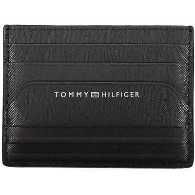 Portofel negru Tommy Hilfiger negru One size male Portofel negru Tommy Hilfiger negru One size male