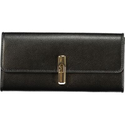 Furla Portofel negru elegant Other One size female Furla Portofel negru elegant Other One size female