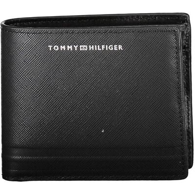 Portofel negru Tommy Hilfiger negru One size male Portofel negru Tommy Hilfiger negru One size male