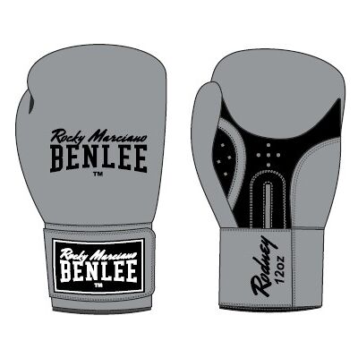 Mănuși de box Benlee negru 12 OZ unisex Mănuși de box Benlee negru 12 OZ unisex