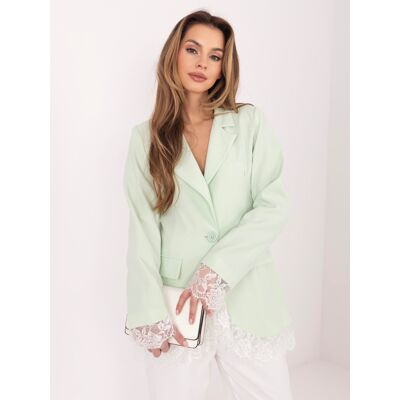 Factory Price Sacou de damă mentă cu garnitură de dantelă alb One size male Factory Price Sacou de damă mentă cu garnitură de dantelă alb One size male