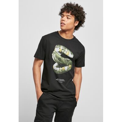Mister Tee Black T-shirt in the mouth Money gri S male Mister Tee Black T-shirt in the mouth Money gri S male