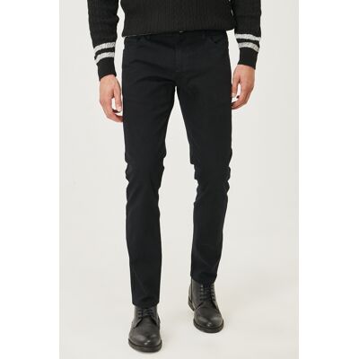 AC&Co / Altınyıldız Classics Pantaloni chino slim fit negri pentru bărbați negru 46 male AC&Co / Altınyıldız Classics Pantaloni chino slim fit negri pentru bărbați negru 46 male