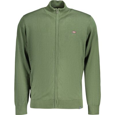 NORWAY 1963 Pulover verde cu fermoar pentru bărbați Other XXL male NORWAY 1963 Pulover verde cu fermoar pentru bărbați Other XXL male