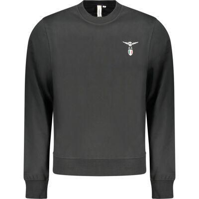 ACCADEMIA MILITARE Hanorac negru Other XL male ACCADEMIA MILITARE Hanorac negru Other XL male