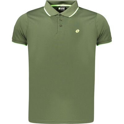 Tricou polo verde pentru bărbați Lotto Other XL male Tricou polo verde pentru bărbați Lotto Other XL male