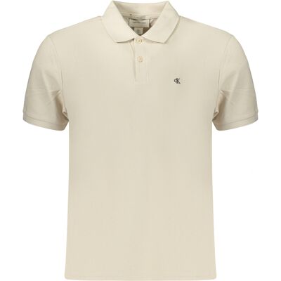 Tricou polo bej Calvin Klein Other S male Tricou polo bej Calvin Klein Other S male