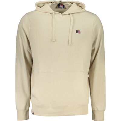 Hanorac bej cu fermoar pentru bărbați NORWAY 1963 crem XXL male Hanorac bej cu fermoar pentru bărbați NORWAY 1963 crem XXL male