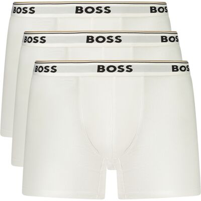 Boxeri albi pentru bărbați BOSS alb XL male Boxeri albi pentru bărbați BOSS alb XL male