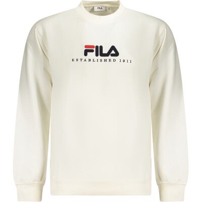 Fila Hanorac alb bărbătesc fără glugă Other XL male Fila Hanorac alb bărbătesc fără glugă Other XL male