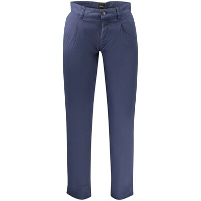 Boss Pantaloni chino albaștri Other 36L32 male Boss Pantaloni chino albaștri Other 36L32 male