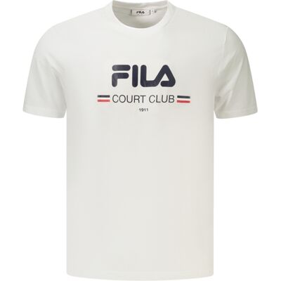 Tricou FILA alb cu mânecă scurtă Other XL male Tricou FILA alb cu mânecă scurtă Other XL male