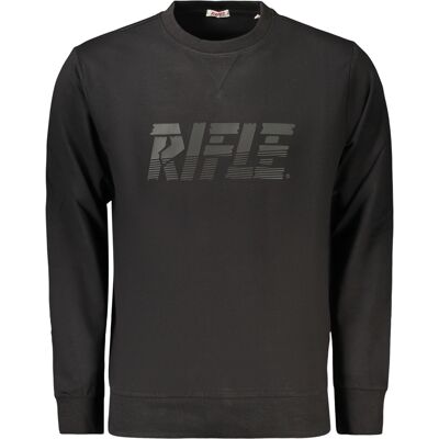 Rifle Hanorac negru cu fermoar pentru bărbați negru XXL male Rifle Hanorac negru cu fermoar pentru bărbați negru XXL male