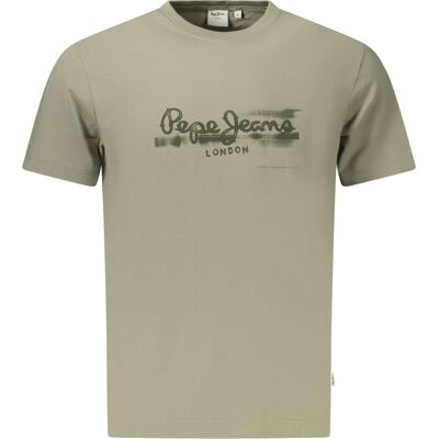 Tricou cu mânecă scurtă pentru bărbați Pepe Jeans kaki XL male Tricou cu mânecă scurtă pentru bărbați Pepe Jeans kaki XL male