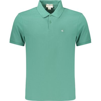 Tricou polo cu mânecă scurtă pentru bărbați, Calvin Klein, verde verde XXL male Tricou polo cu mânecă scurtă pentru bărbați, Calvin Klein, verde verde XXL male