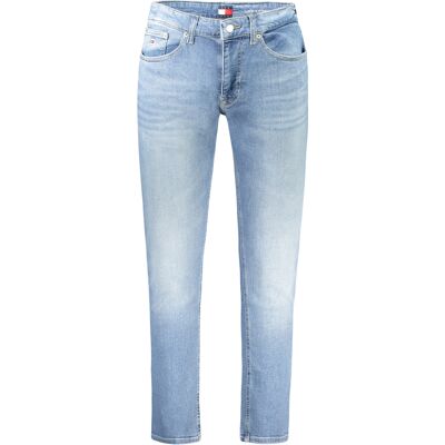 Blugi albaștri pentru bărbați Tommy Hilfiger albastru deschis 31L32 male Blugi albaștri pentru bărbați Tommy Hilfiger albastru deschis 31L32 male