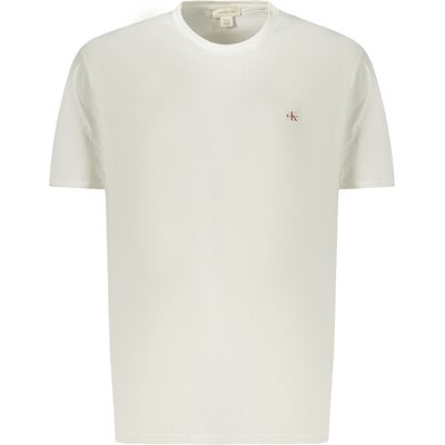 Tricou bărbătesc cu mânecă scurtă Calvin Klein, alb alb XXL male Tricou bărbătesc cu mânecă scurtă Calvin Klein, alb alb XXL male