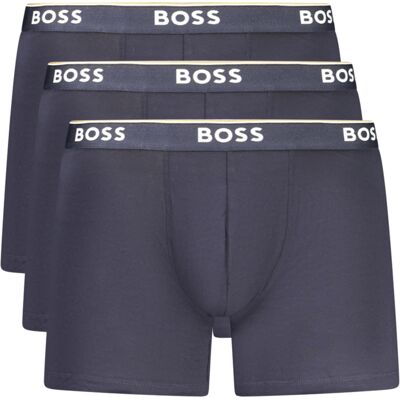 Boxeri albaștri BOSS pentru bărbați albastru M male Boxeri albaștri BOSS pentru bărbați albastru M male