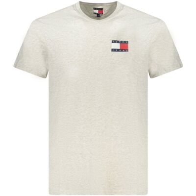 Tricou cu mânecă scurtă pentru bărbați Tommy Hilfiger crem XL male Tricou cu mânecă scurtă pentru bărbați Tommy Hilfiger crem XL male