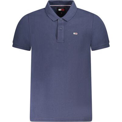 Tricouri polo pentru bărbați Tommy Hilfiger, albastre albastru L male Tricouri polo pentru bărbați Tommy Hilfiger, albastre albastru L male