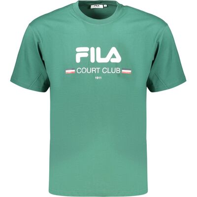 Tricou bărbătesc cu mânecă scurtă FILA verde verde XL male Tricou bărbătesc cu mânecă scurtă FILA verde verde XL male