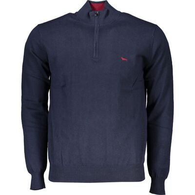 Pulover albastru pentru bărbați Harmont & Blaine albastru XXL male Pulover albastru pentru bărbați Harmont & Blaine albastru XXL male