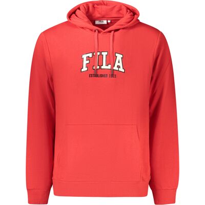 Fila Hanorac roșu bărbătesc fără glugă Other XXL male Fila Hanorac roșu bărbătesc fără glugă Other XXL male