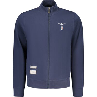 ACCADEMIA MILITARE Hanorac albastru cu fermoar Other XXL male ACCADEMIA MILITARE Hanorac albastru cu fermoar Other XXL male