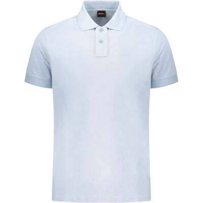 Boss Tricou albastru cu mânecă scurtă pentru bărbați Other S male Boss Tricou albastru cu mânecă scurtă pentru bărbați Other S male