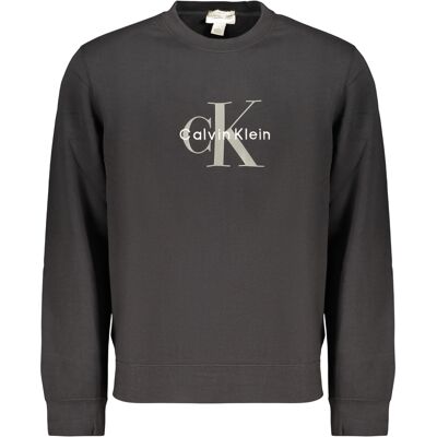 Hanorac negru cu fermoar Calvin Klein negru M male Hanorac negru cu fermoar Calvin Klein negru M male