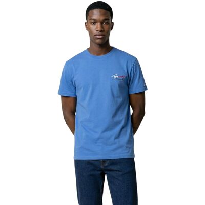 Tricou Tommy Hilfiger Jeans pentru bărbați albastru deschis XL male Tricou Tommy Hilfiger Jeans pentru bărbați albastru deschis XL male