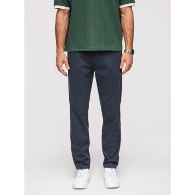 Pantaloni chino bărbătești Ombre - albaștri albastru M male Pantaloni chino bărbătești Ombre - albaștri albastru M male