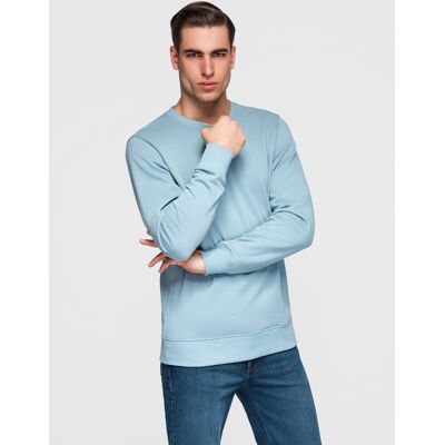 Hanorac bărbătesc Ombre BASIC cu guler rotund albastru XXL male Hanorac bărbătesc Ombre BASIC cu guler rotund albastru XXL male