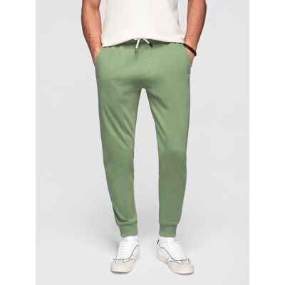 Pantaloni de trening Ombre BASIC pentru bărbați - verde verde XXL male Pantaloni de trening Ombre BASIC pentru bărbați - verde verde XXL male