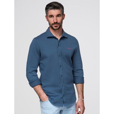 Cămașă bărbătească Ombre albastru S male Cămașă bărbătească Ombre albastru S male