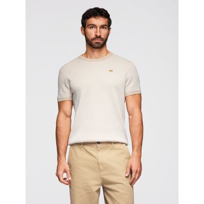 Tricou bărbătesc Ombre - alb kaki L male Tricou bărbătesc Ombre - alb kaki L male