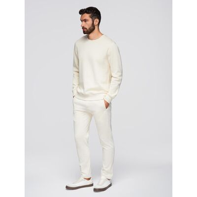 Trening bărbătesc Ombre crem S male Trening bărbătesc Ombre crem S male
