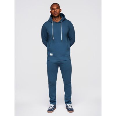 Set bărbătesc Ombre: hanorac și pantaloni albastru L male Set bărbătesc Ombre: hanorac și pantaloni albastru L male