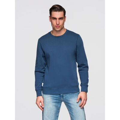 Hanorac bărbătesc Ombre BASIC cu guler rotund albastru XXL male Hanorac bărbătesc Ombre BASIC cu guler rotund albastru XXL male