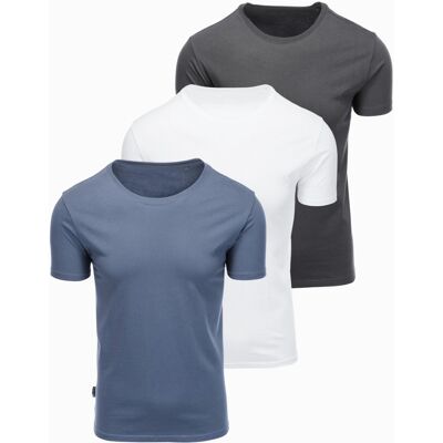 Set de tricou bărbătesc Ombre BASIC negru S male Set de tricou bărbătesc Ombre BASIC negru S male