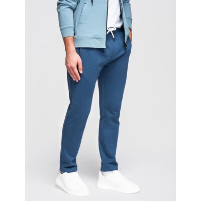 Pantaloni de trening Ombre BASIC albastru închis pentru bărbați albastru XL male Pantaloni de trening Ombre BASIC albastru închis pentru bărbați albastru XL male