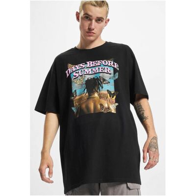 Mister Tee Oversize T-shirt Days Before Summer black negru S male Mister Tee Oversize T-shirt Days Before Summer black negru S male