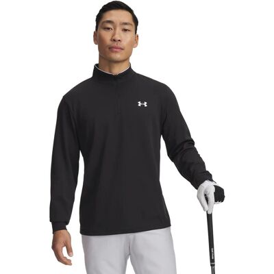 Hanorac cu fermoar 1/4 pentru bărbați Under Armour Matchplay negru XXL male Hanorac cu fermoar 1/4 pentru bărbați Under Armour Matchplay negru XXL male