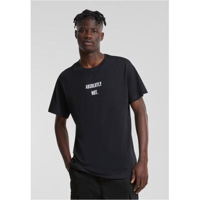 Mister Tee Absolutely not a black t-shirt negru XL male Mister Tee Absolutely not a black t-shirt negru XL male