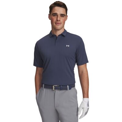Tricou polo Under Armour Drive Pique pentru bărbați albastru S male Tricou polo Under Armour Drive Pique pentru bărbați albastru S male